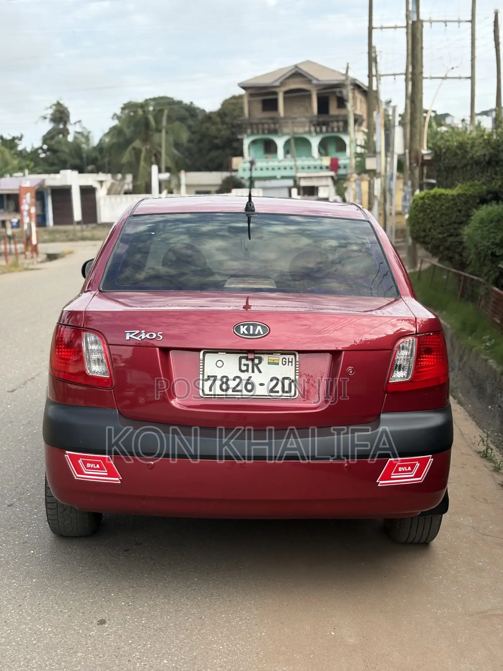 Kia Rio 1.5 LS Automatic 2009 Red