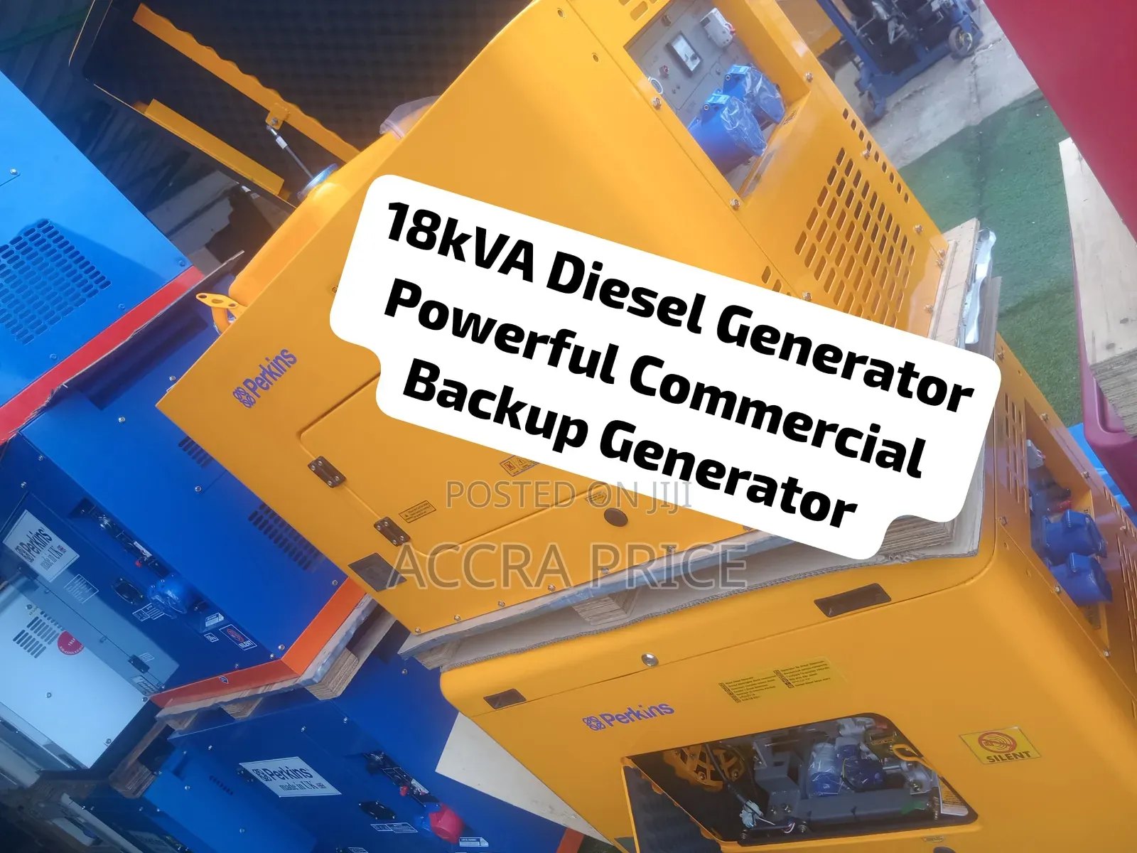 18kVA Diesel Generator Ghana – Quality Heavy-Duty Power Generator