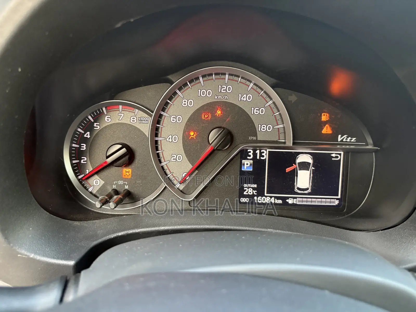 Toyota Vitz 1.3 FWD 5dr 2016 Blue