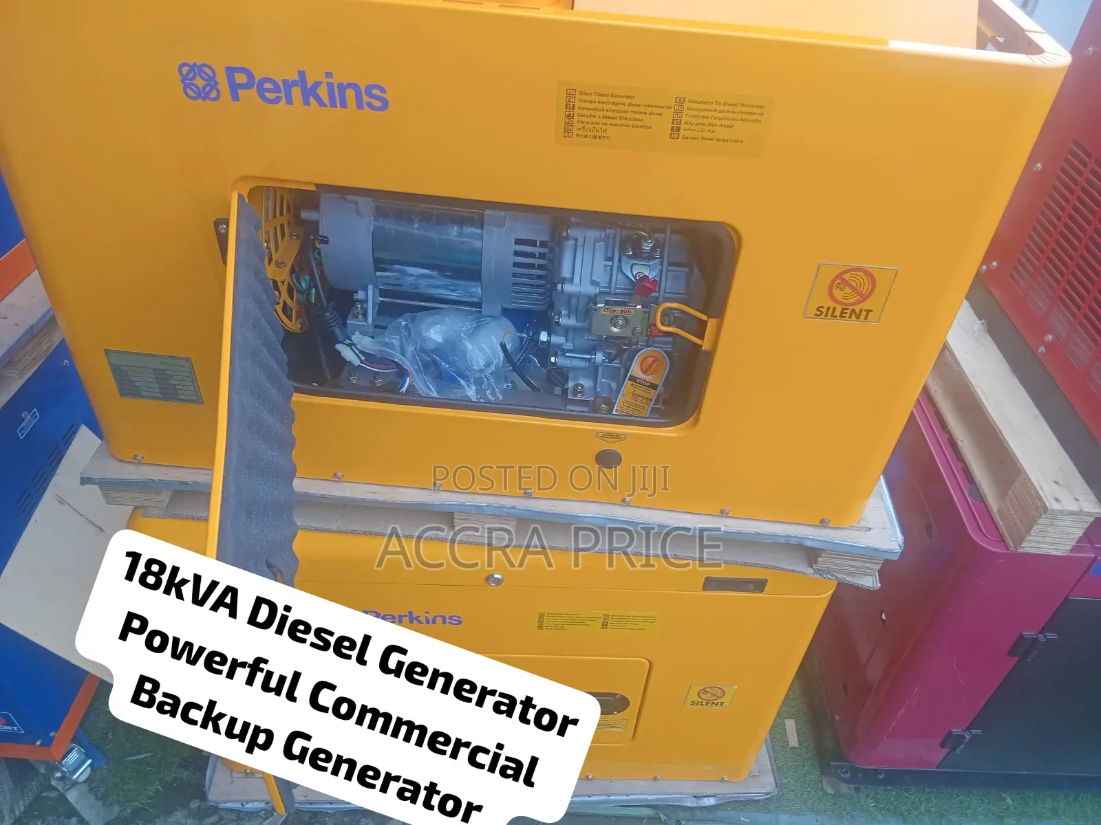 Brand New 18kVA Diesel Generator – Strong Durable Genset, Powerful