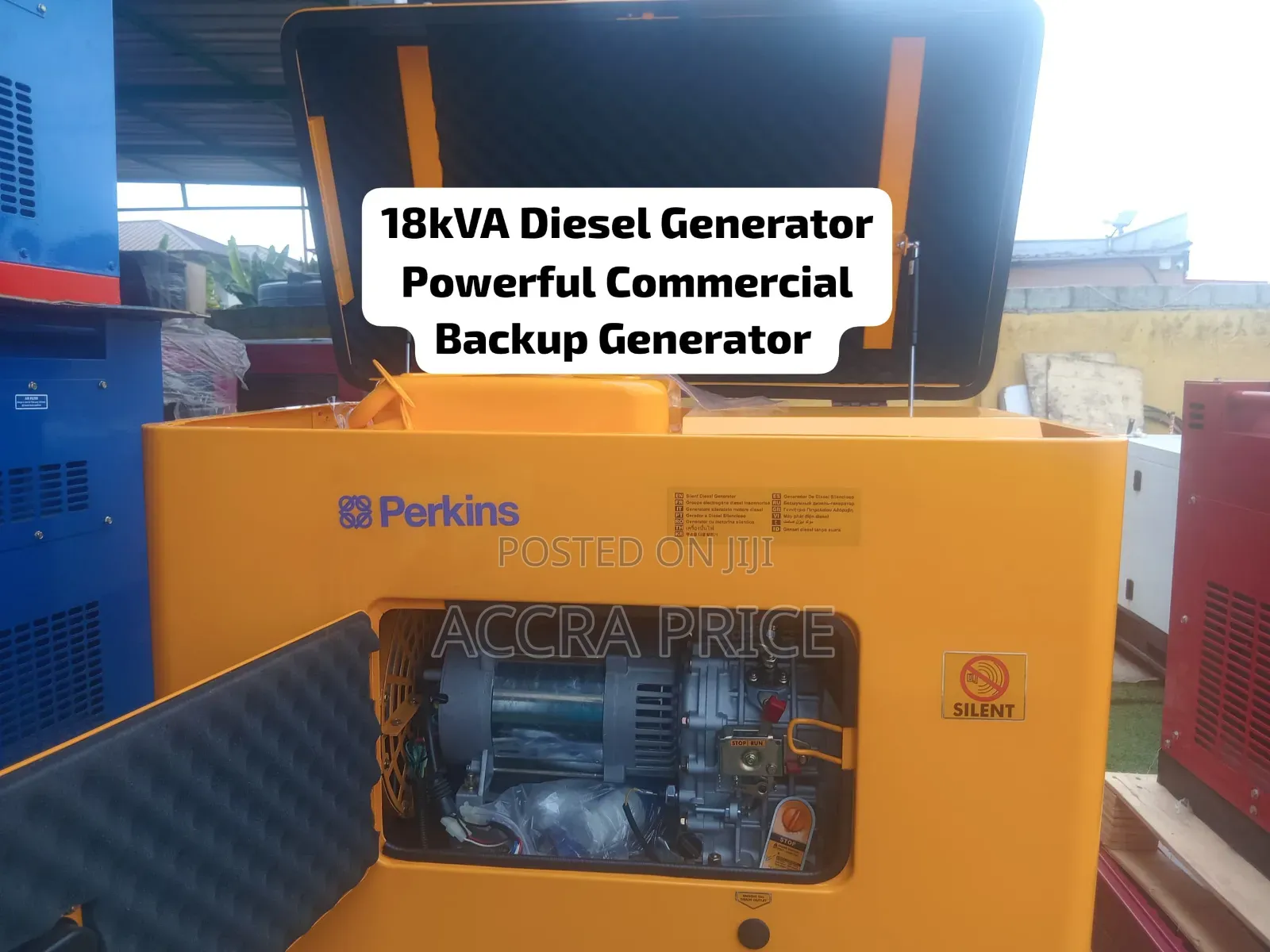 18kVA Diesel Generator – High-Quality Heavy-Duty Genset for Shops