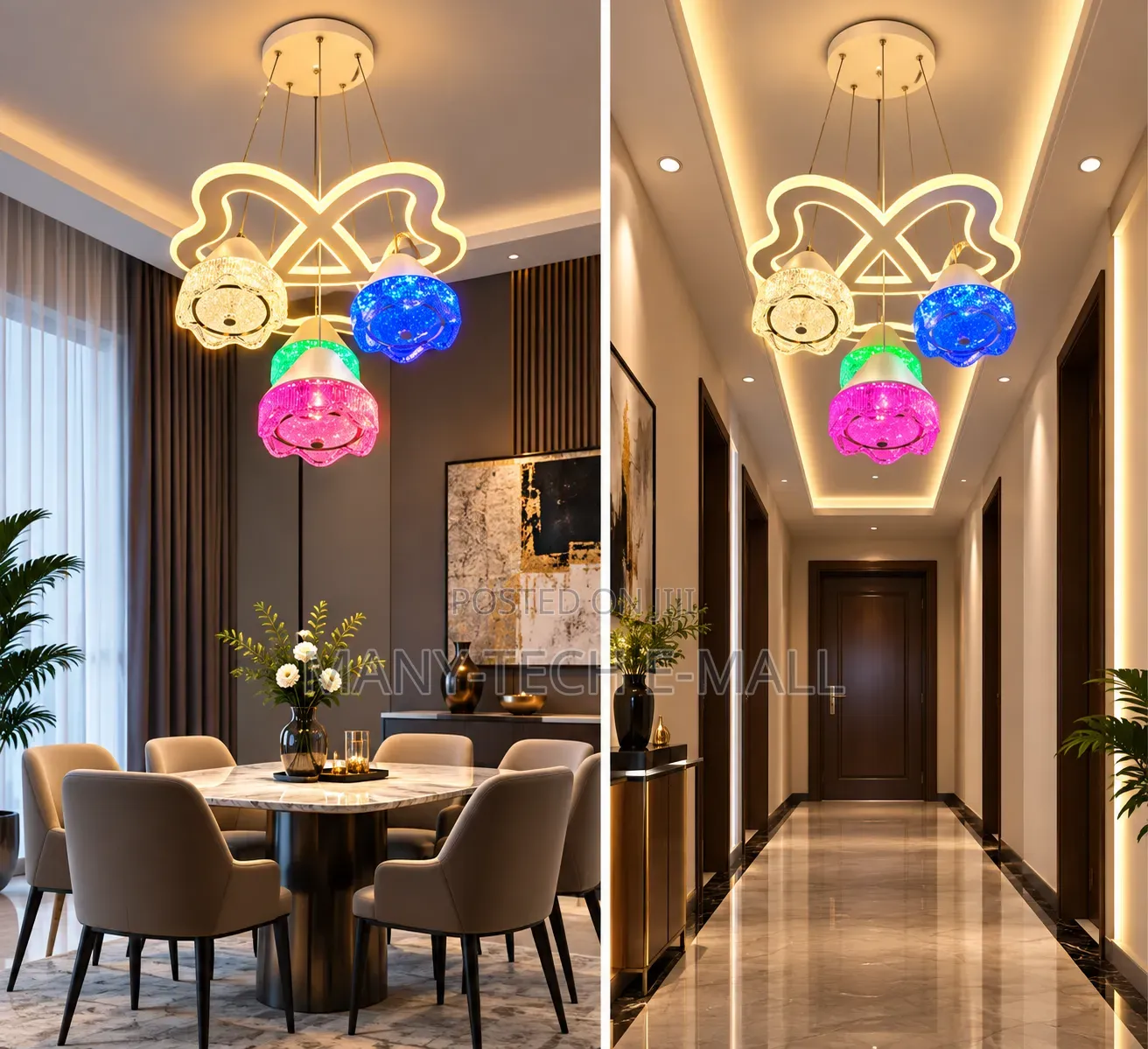 LUXURIOUS Chandelier Light.