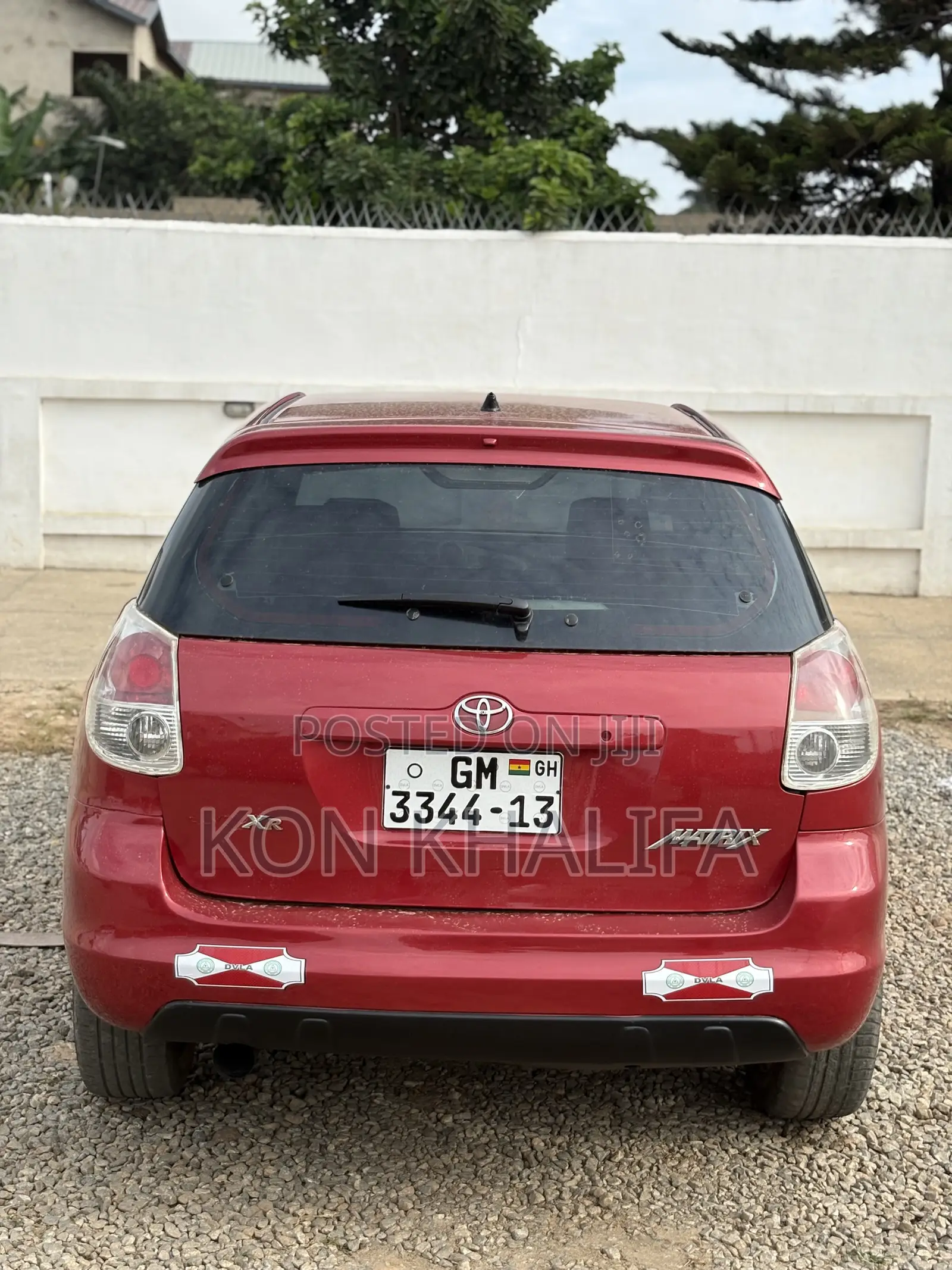 Toyota Matrix 2010 Red