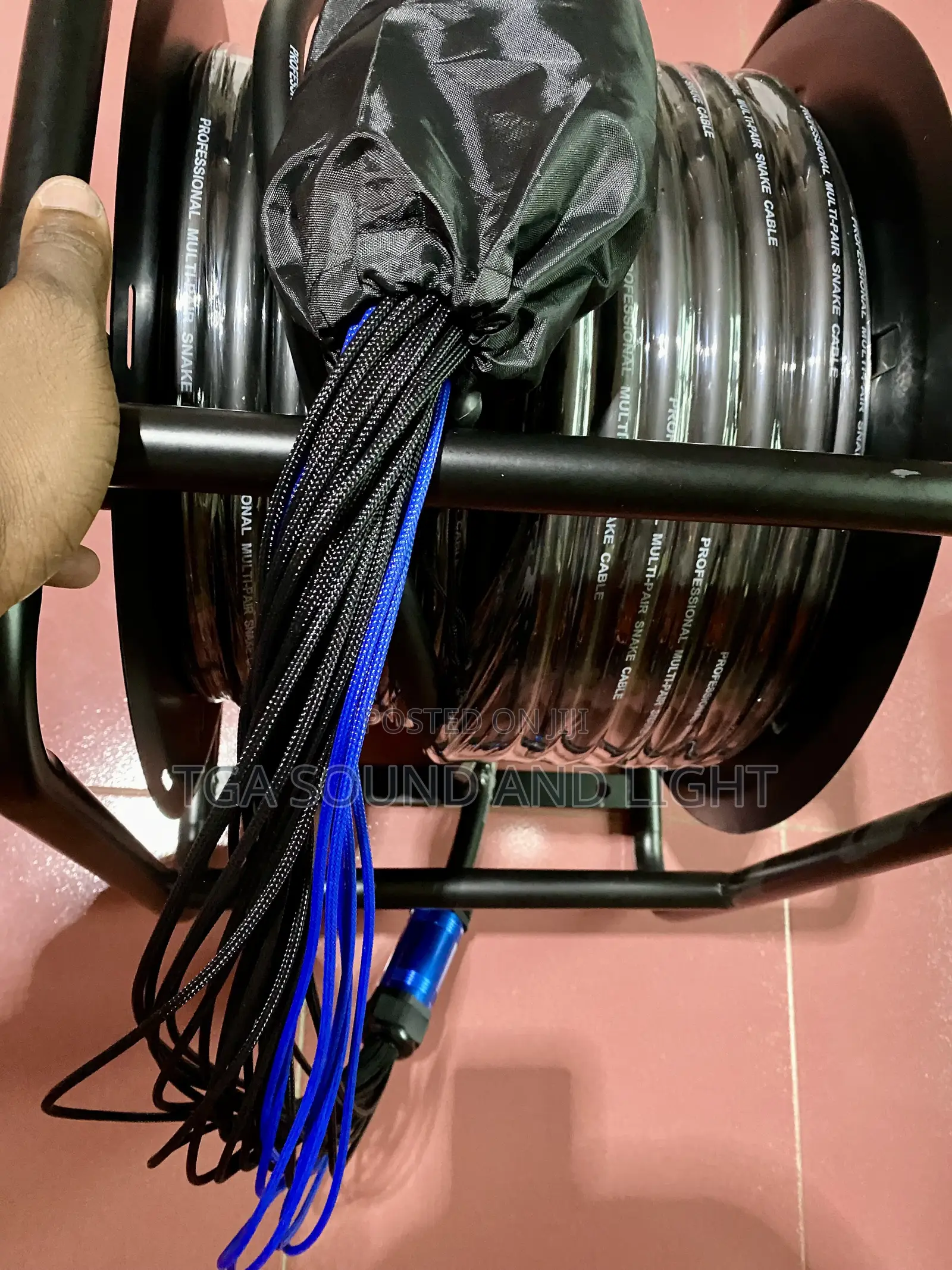 24 Channels 50M Audiolink Stage Reel