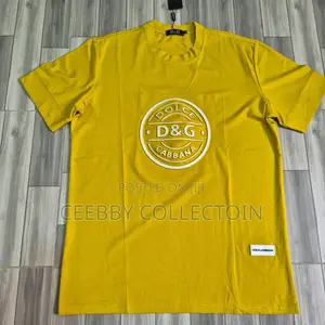 Classic D G Round Neck With Quality Fabric for Sale
