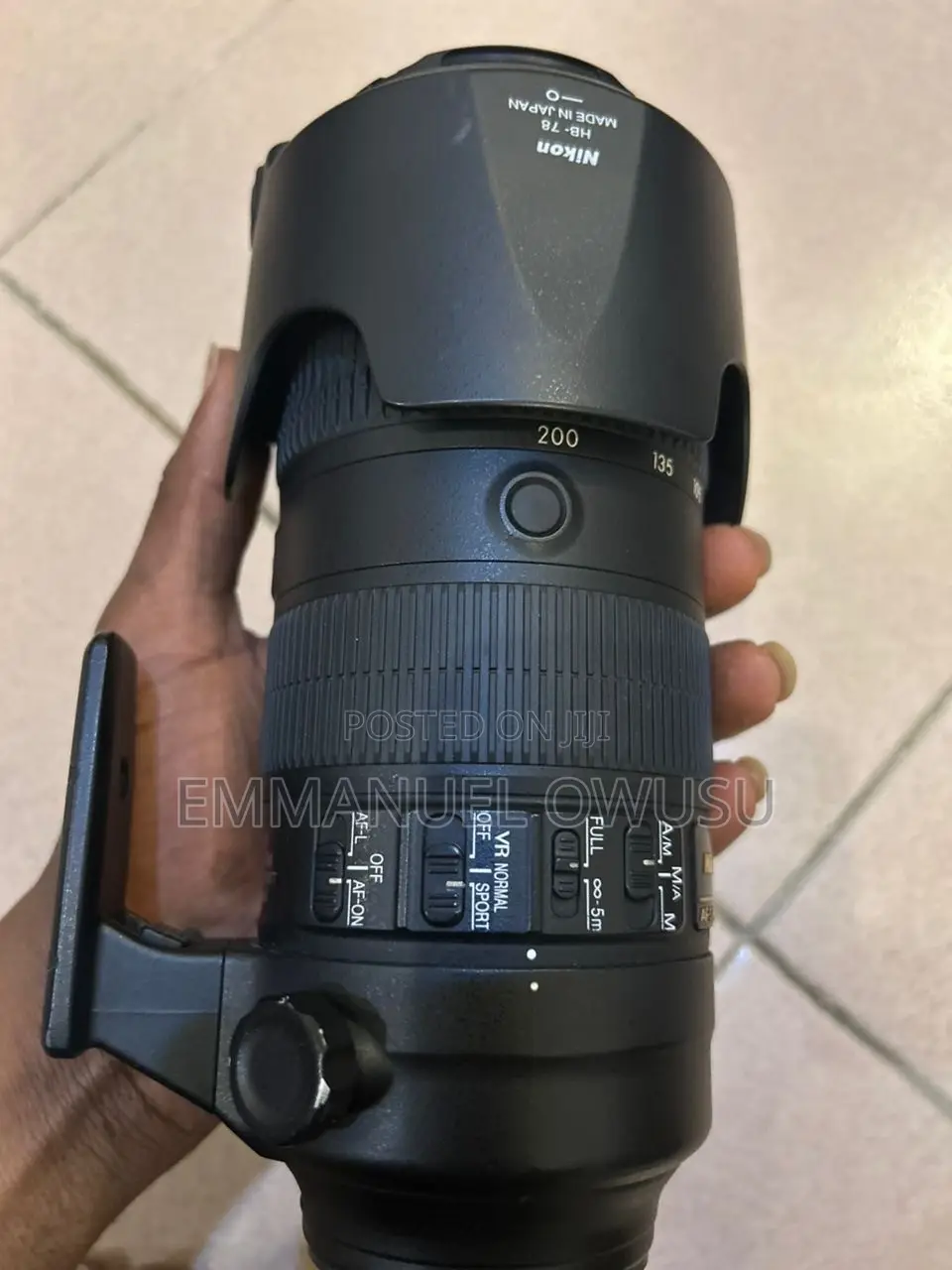 Nikon 70-200 2.8 FL ED