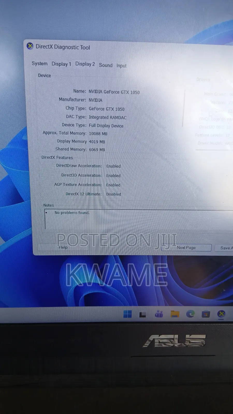 Laptop Asus TUF Gaming FX504 12GB Intel Core i7 SSD 128GB