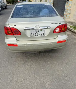 Toyota Corolla 2008 Silver
