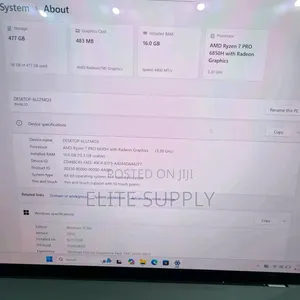 New Laptop Lenovo G575 16GB AMD Ryzen 7 SSD 512GB