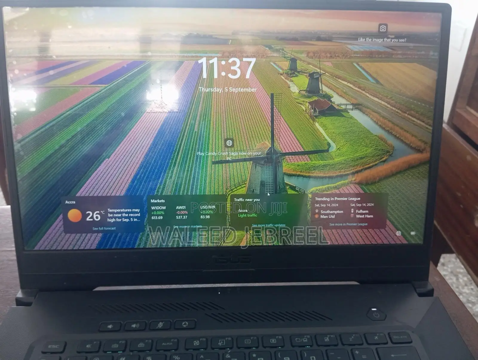 Laptop Asus TUF Gaming F15 24GB Intel Core i7 SSD 2T