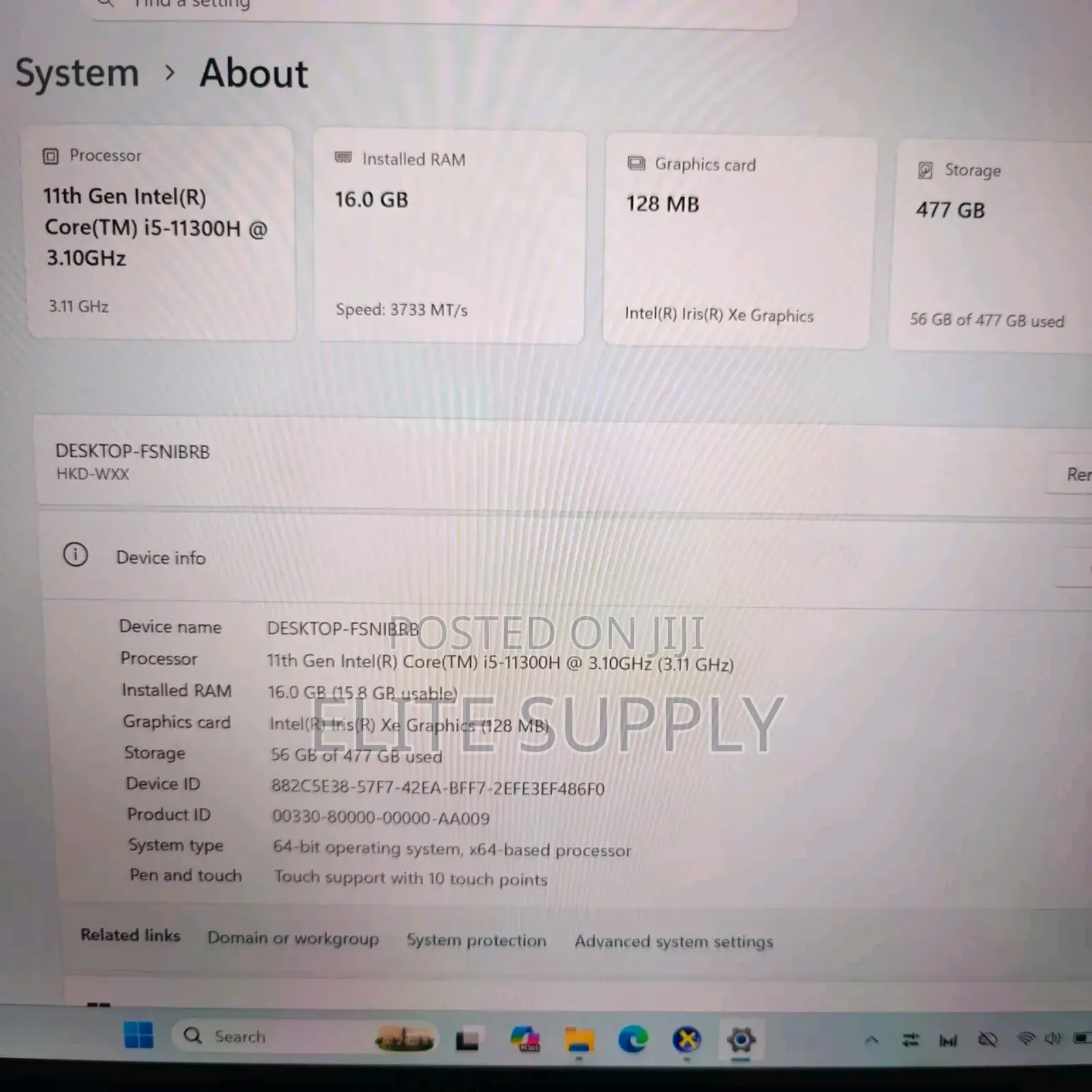 New Laptop Huawei MateBook 13 WRT-W19E 16GB Intel Core i5 SSD 512GB