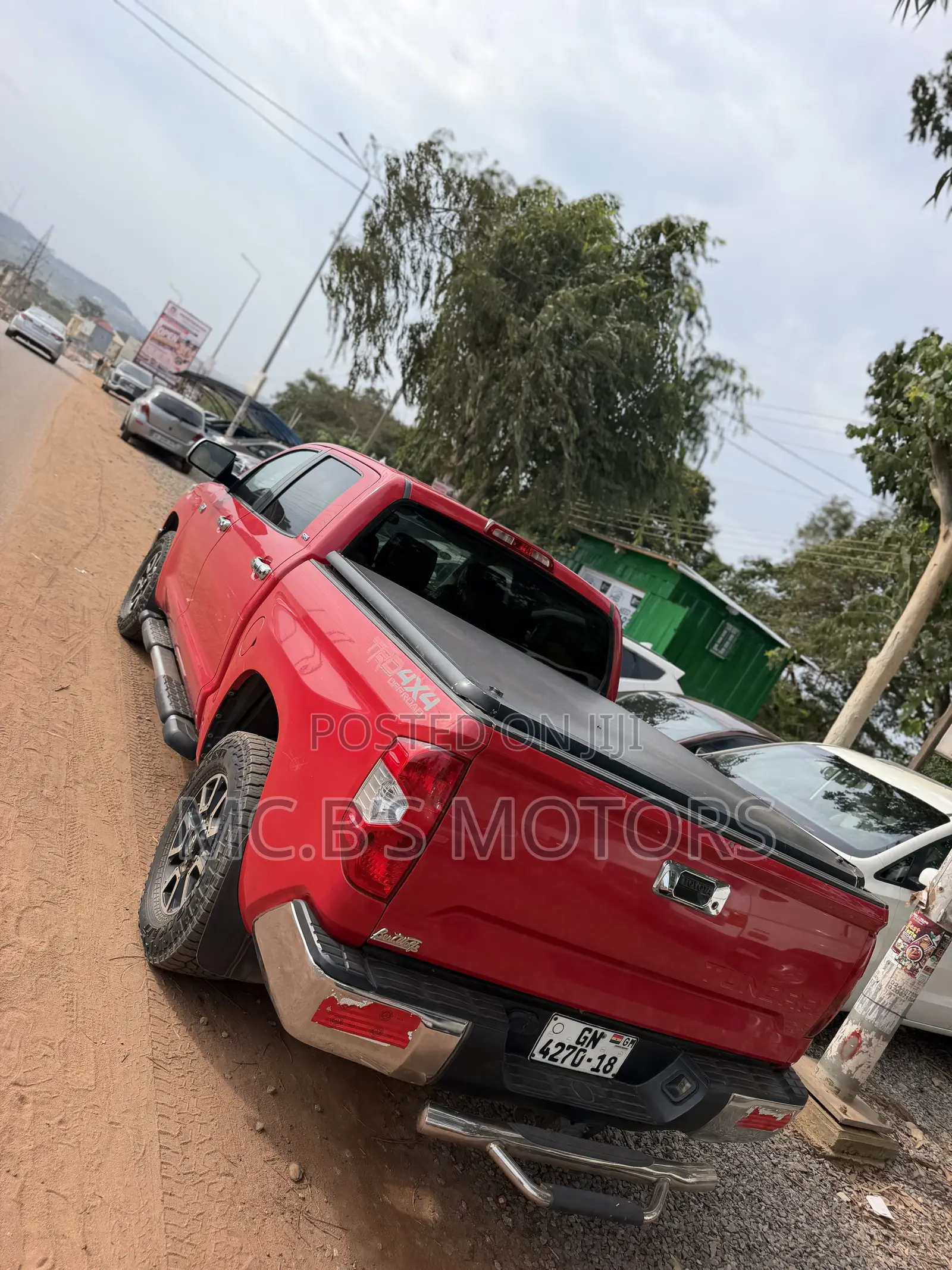 Toyota Tundra 2014 Red
