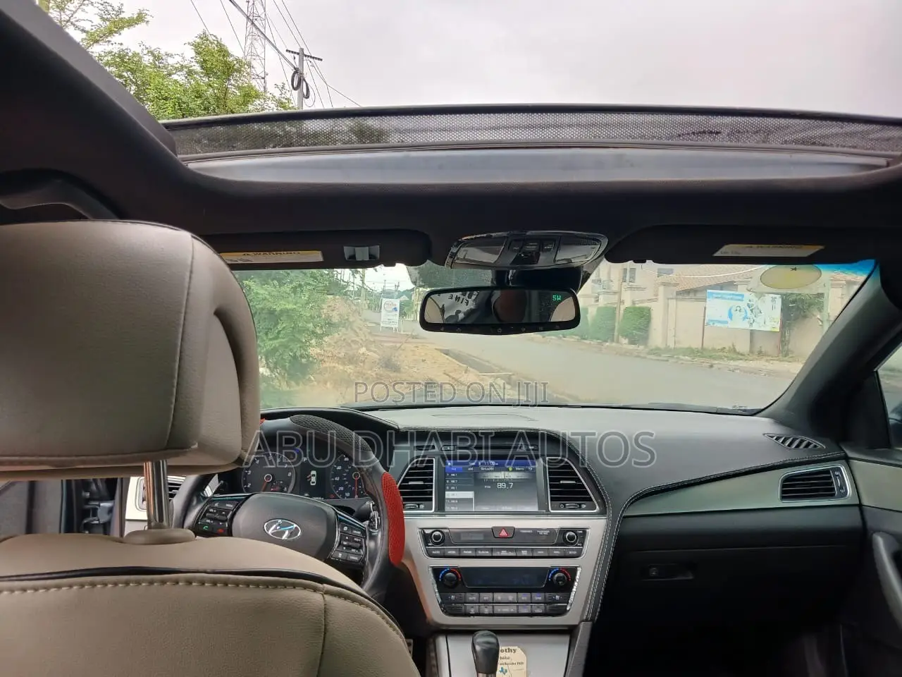 Hyundai Sonata Limited 2.0T Seban (2.0L 4cyl 6A) 2017 Blue