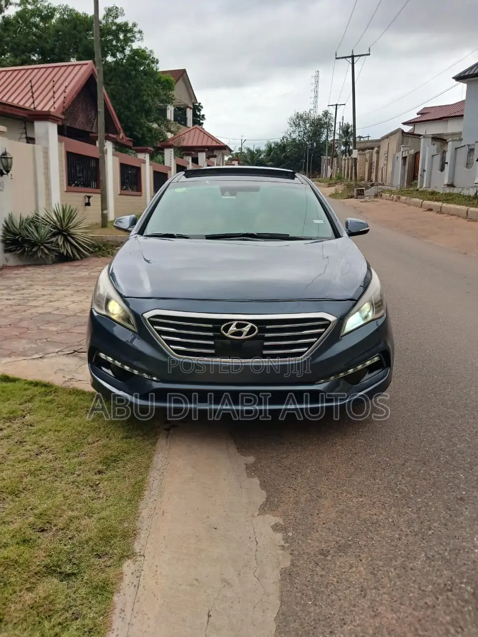 Hyundai Sonata Limited 2.0T Seban (2.0L 4cyl 6A) 2017 Blue