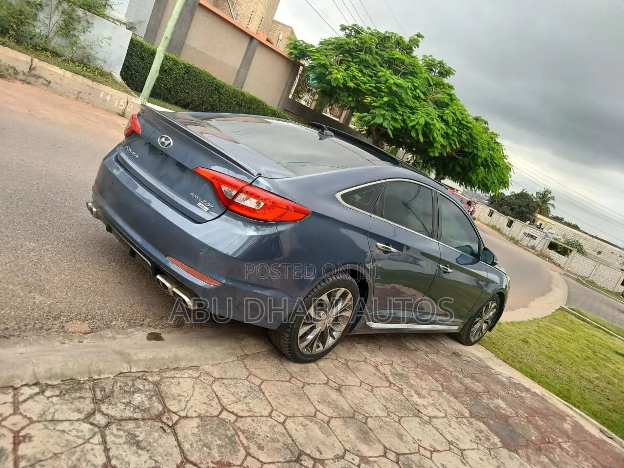 Hyundai Sonata Limited 2.0T Seban (2.0L 4cyl 6A) 2017 Blue