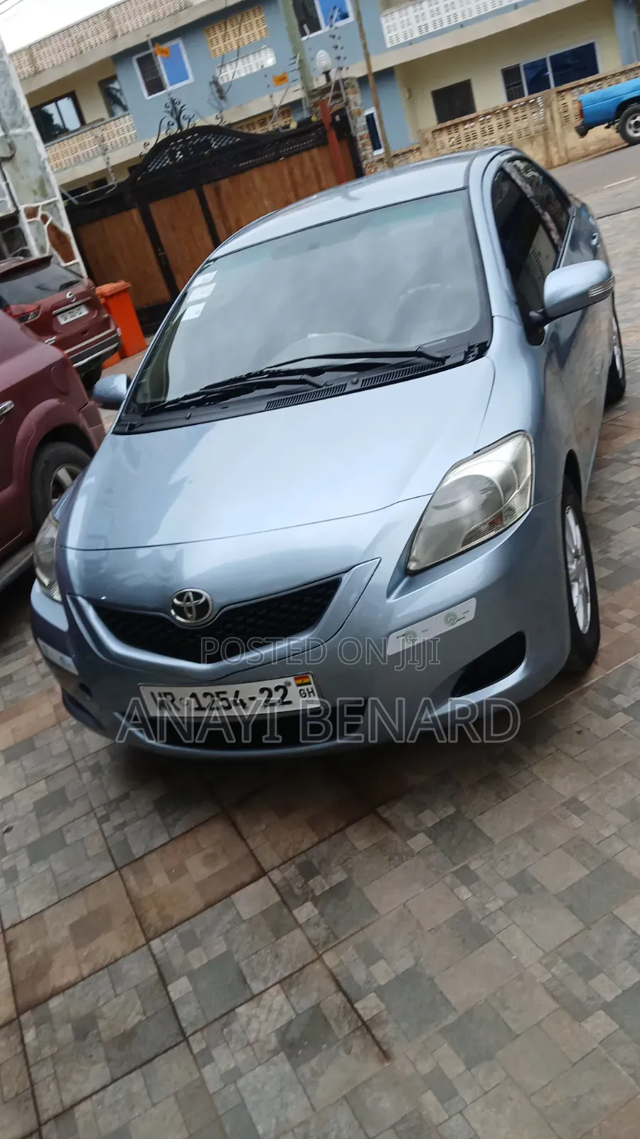 Toyota Belta 2010 Blue