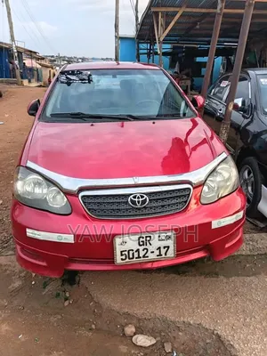 Toyota Corolla 2007 Red