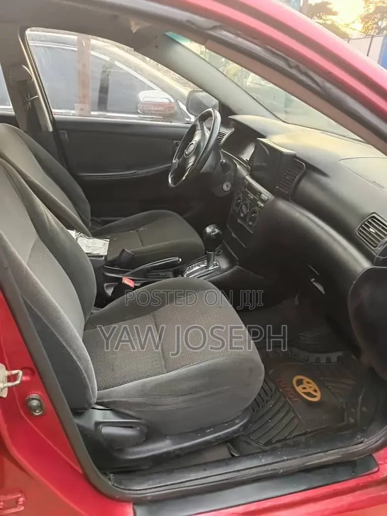 Toyota Corolla 2007 Red