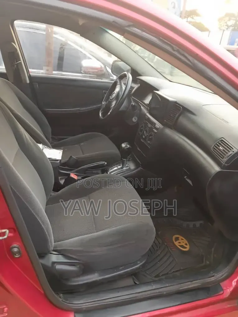 Toyota Corolla 2007 Red