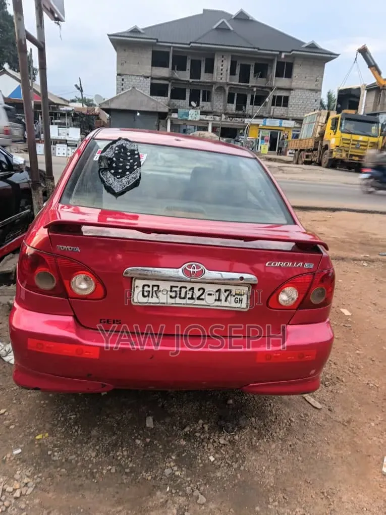 Toyota Corolla 2007 Red