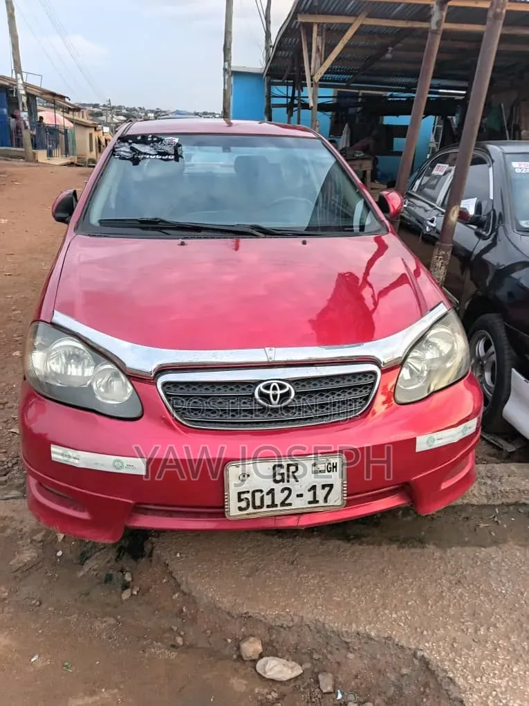 Toyota Corolla 2007 Red