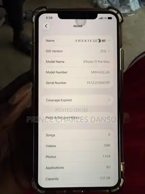 Apple iPhone 11 Pro Max 512 GB Rose Gold