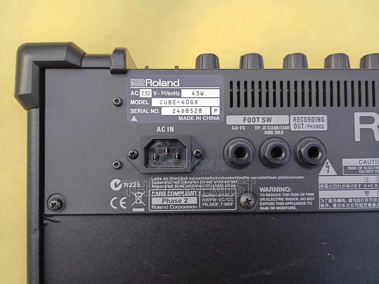 Roland Cube 40gx Cosm