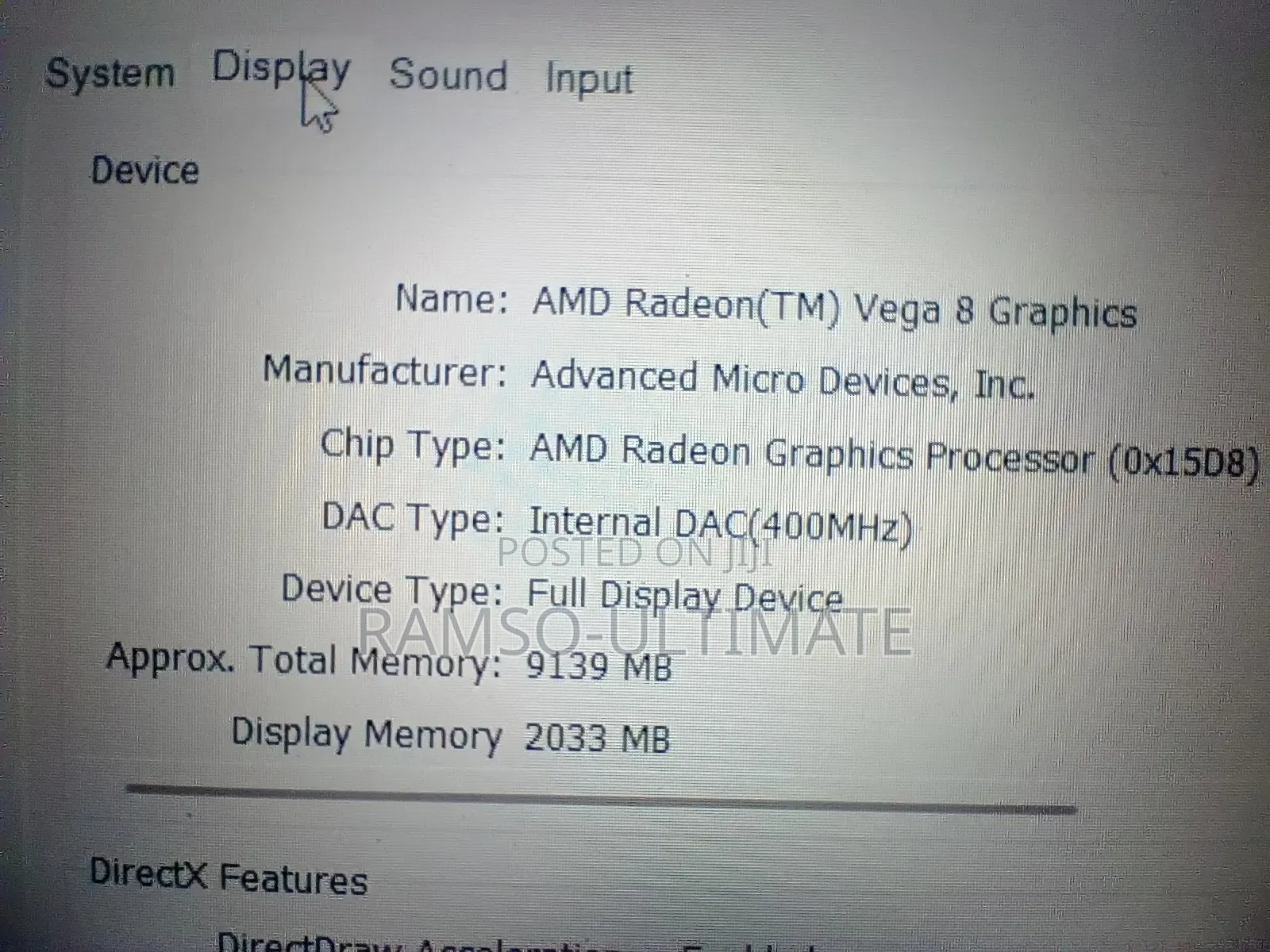 Laptop Lenovo 16GB AMD Ryzen 5 SSHD+SSD 256GB