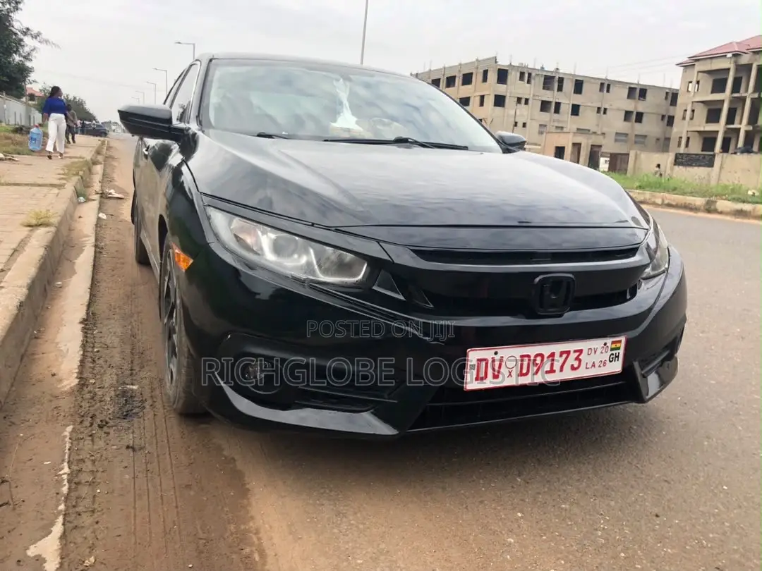 Honda Civic LX 4dr Sedan (2.0L 4cyl) 2017 Black