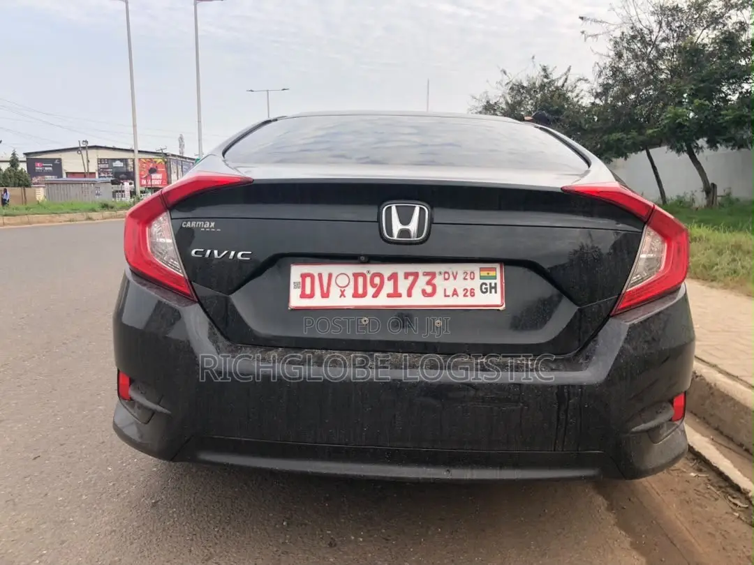 Honda Civic LX 4dr Sedan (2.0L 4cyl) 2017 Black
