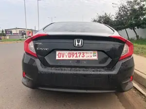 Honda Civic LX 4dr Sedan (2.0L 4cyl) 2017 Black
