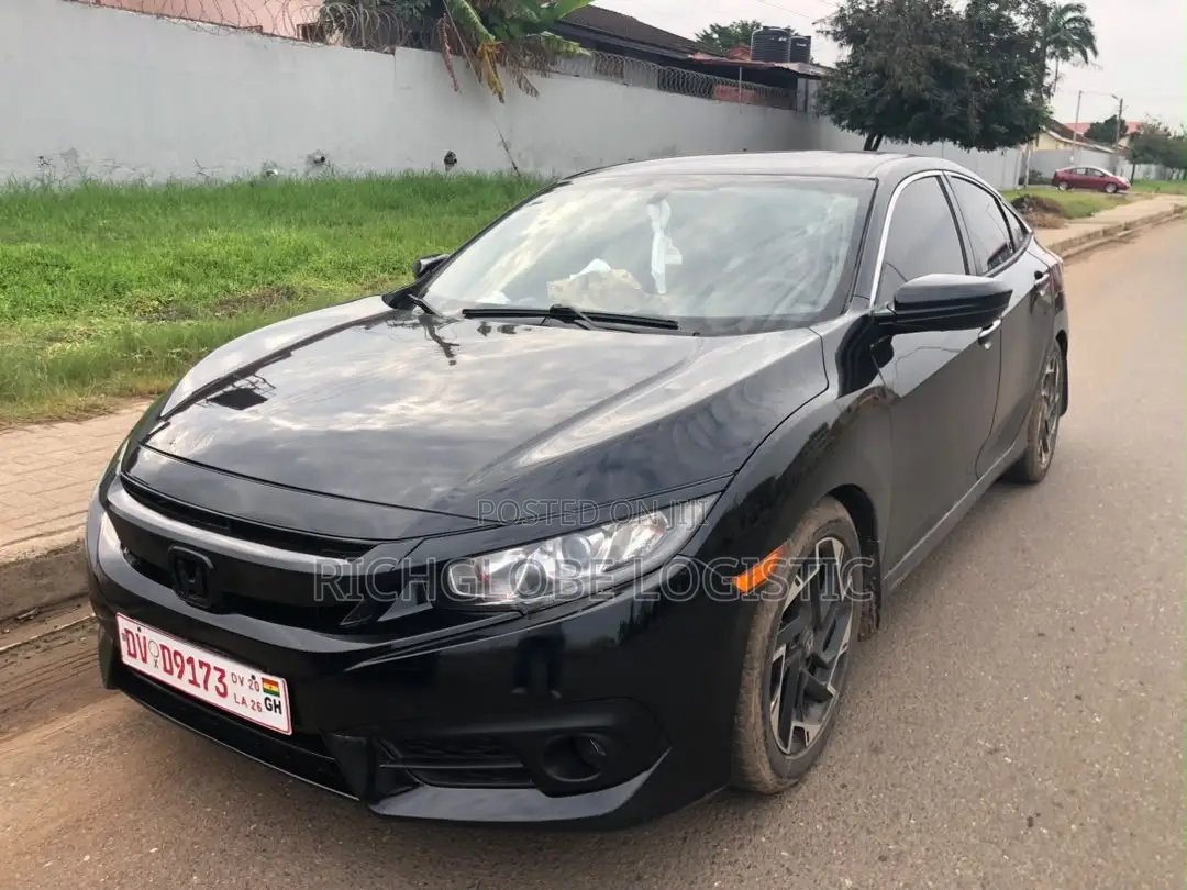 Honda Civic LX 4dr Sedan (2.0L 4cyl) 2017 Black