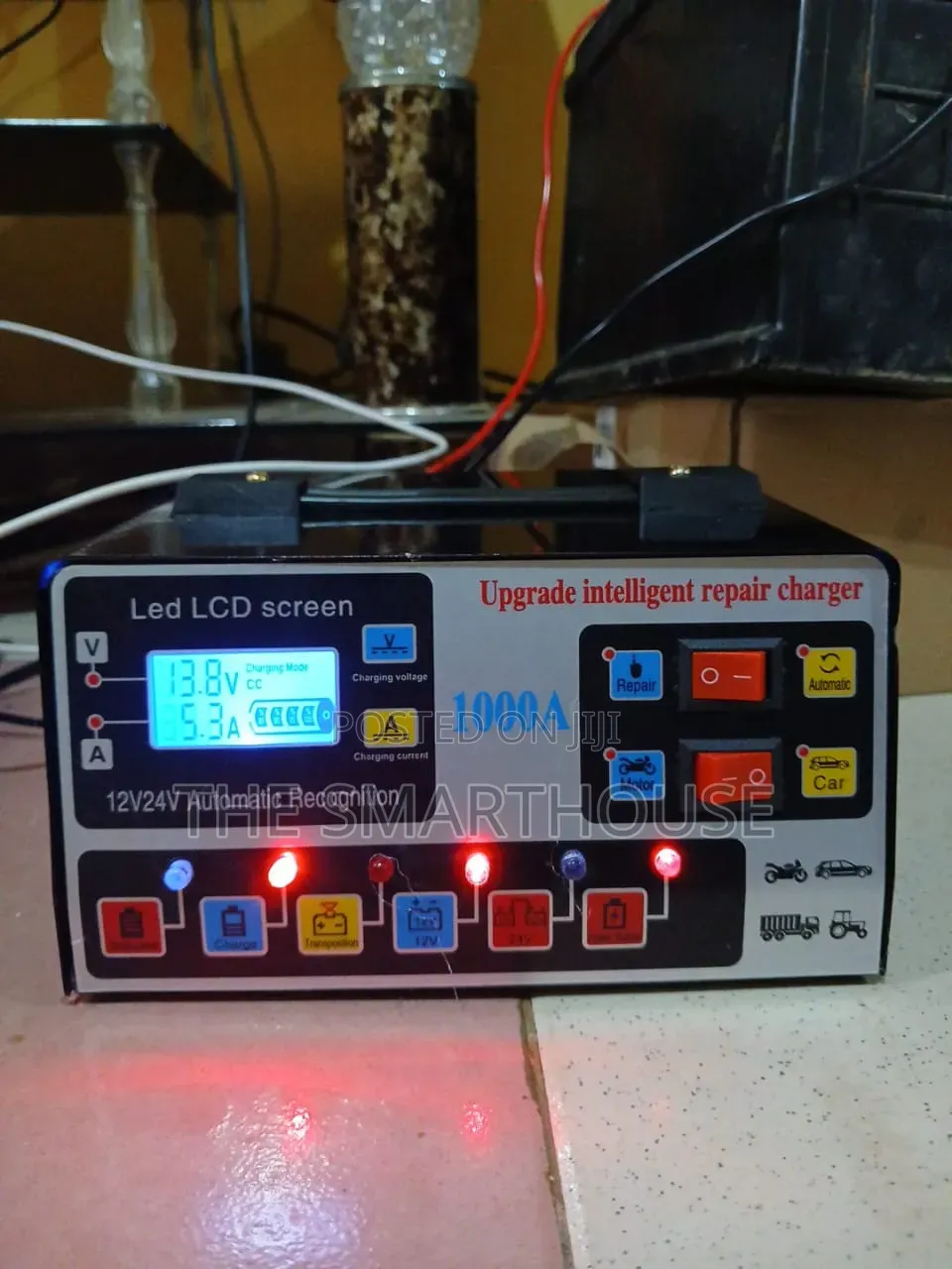 Smart Automatic Universal Car Battery Charger
