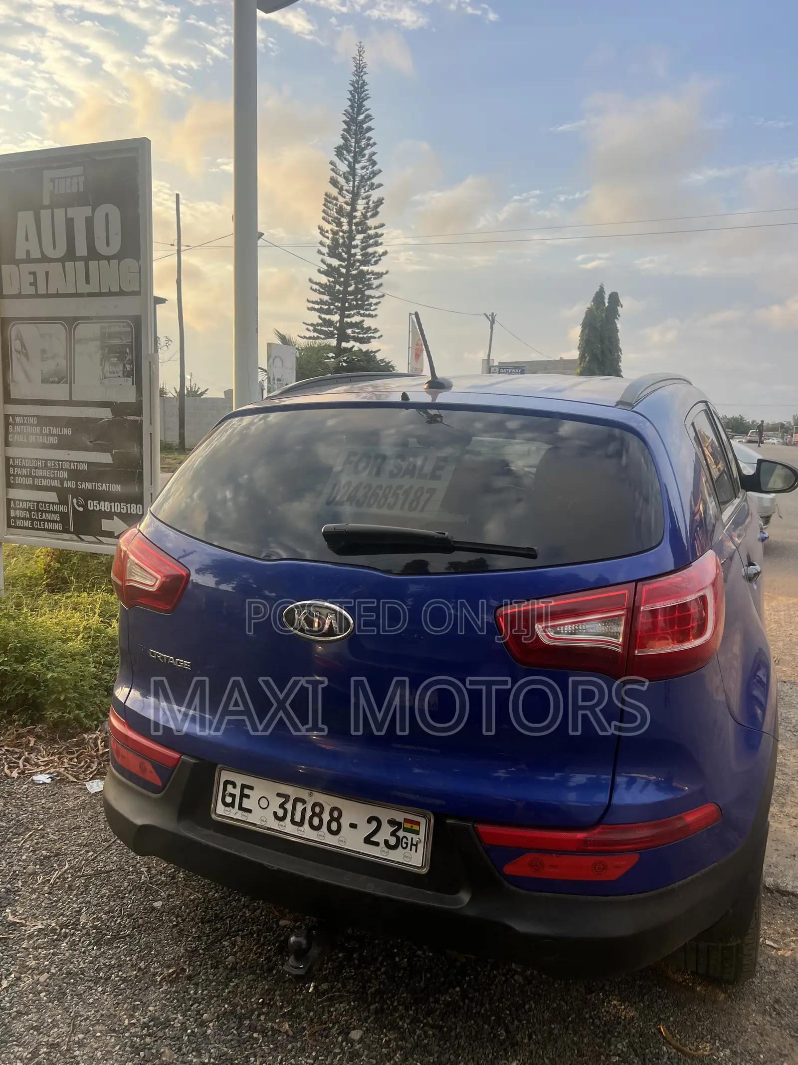 Kia Sportage 2012 Blue