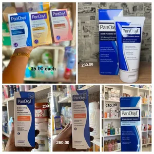 Panoxyl 4%/10%Creamy Wash, Panoxyl Oil Control/ Balancing Moisturizer