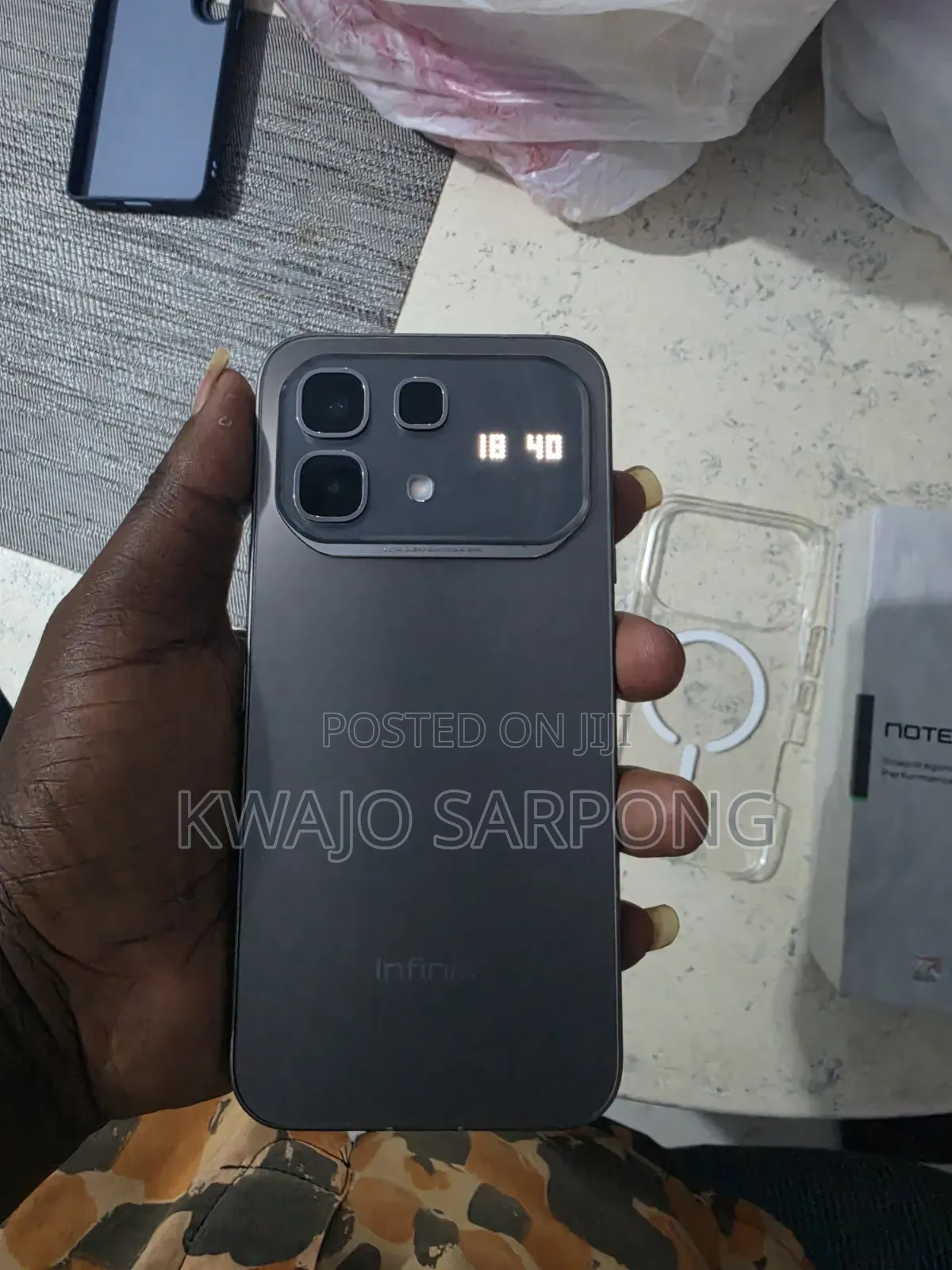 Infinix Note 60 Pro 256 GB Gray