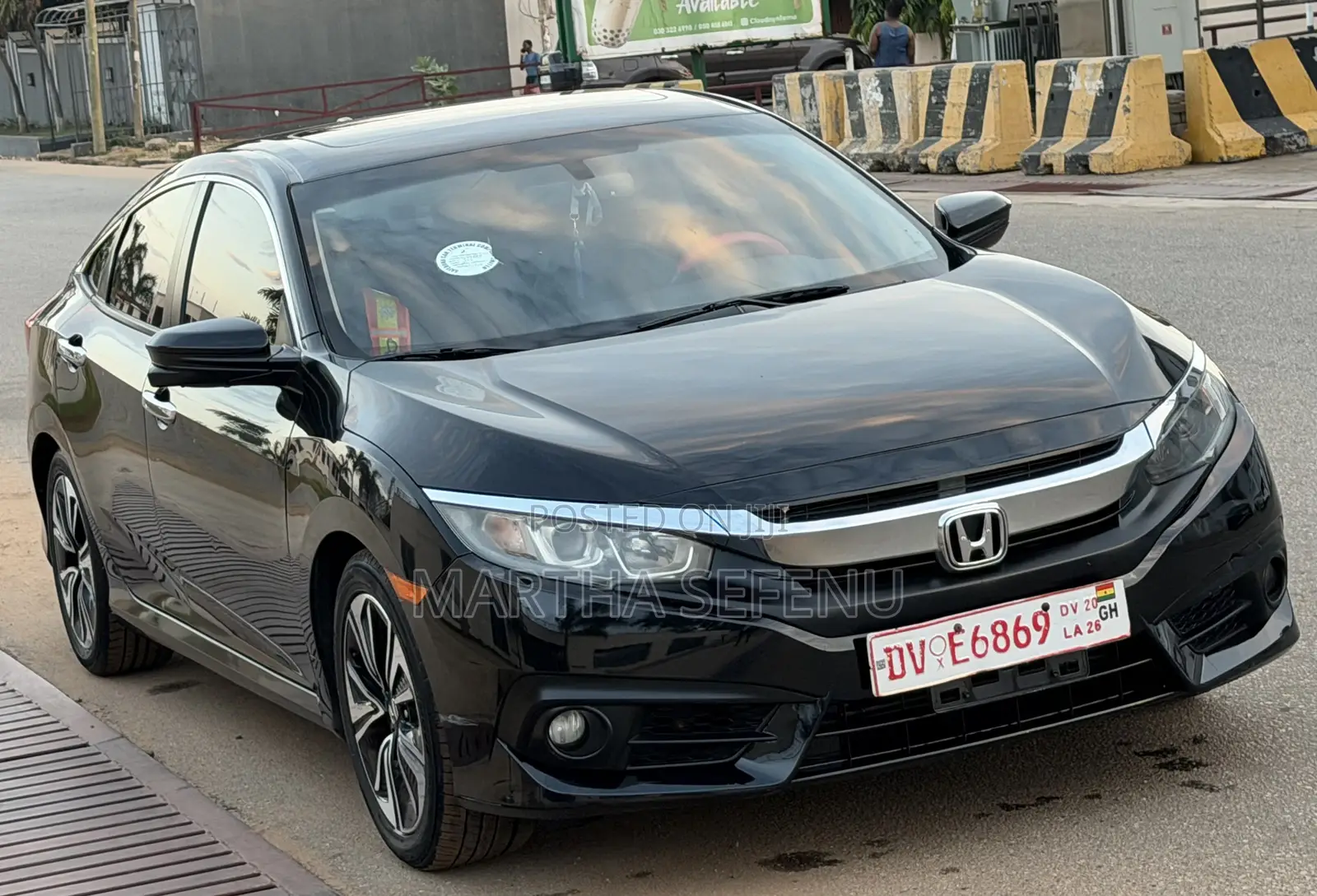 Honda Civic EX-L Sedan 2018 Black