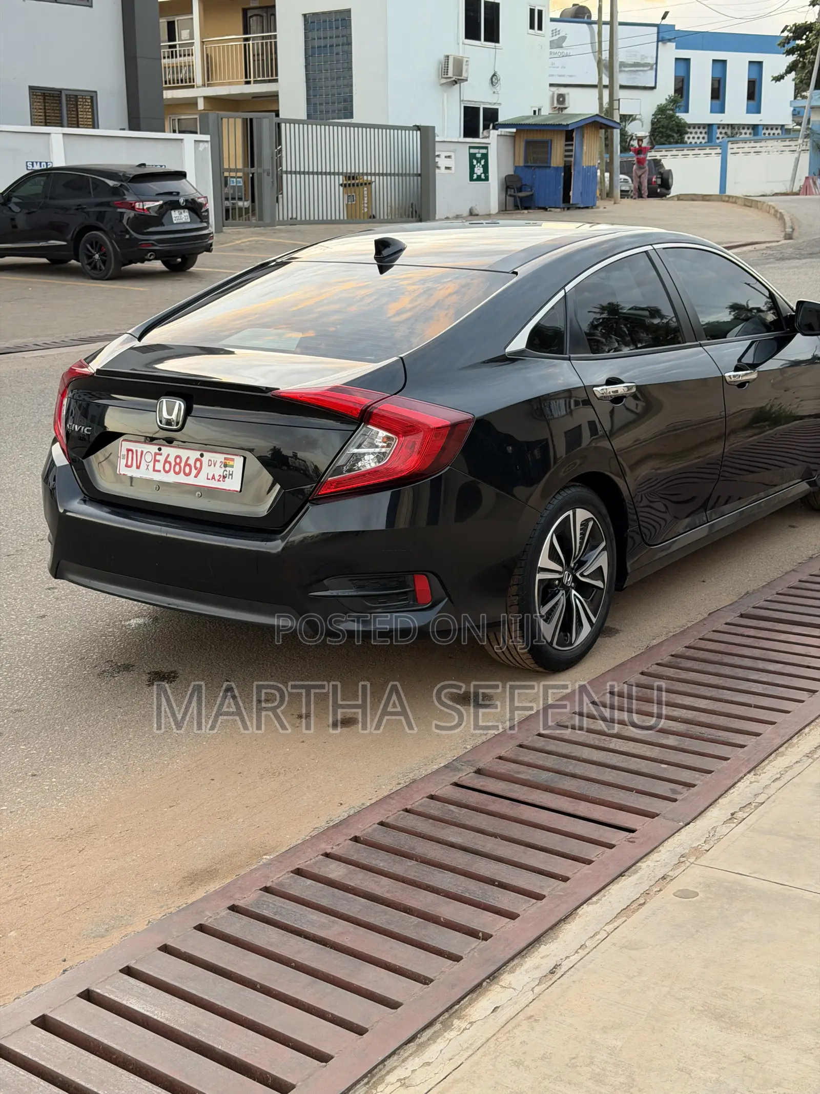 Honda Civic EX-L Sedan 2018 Black