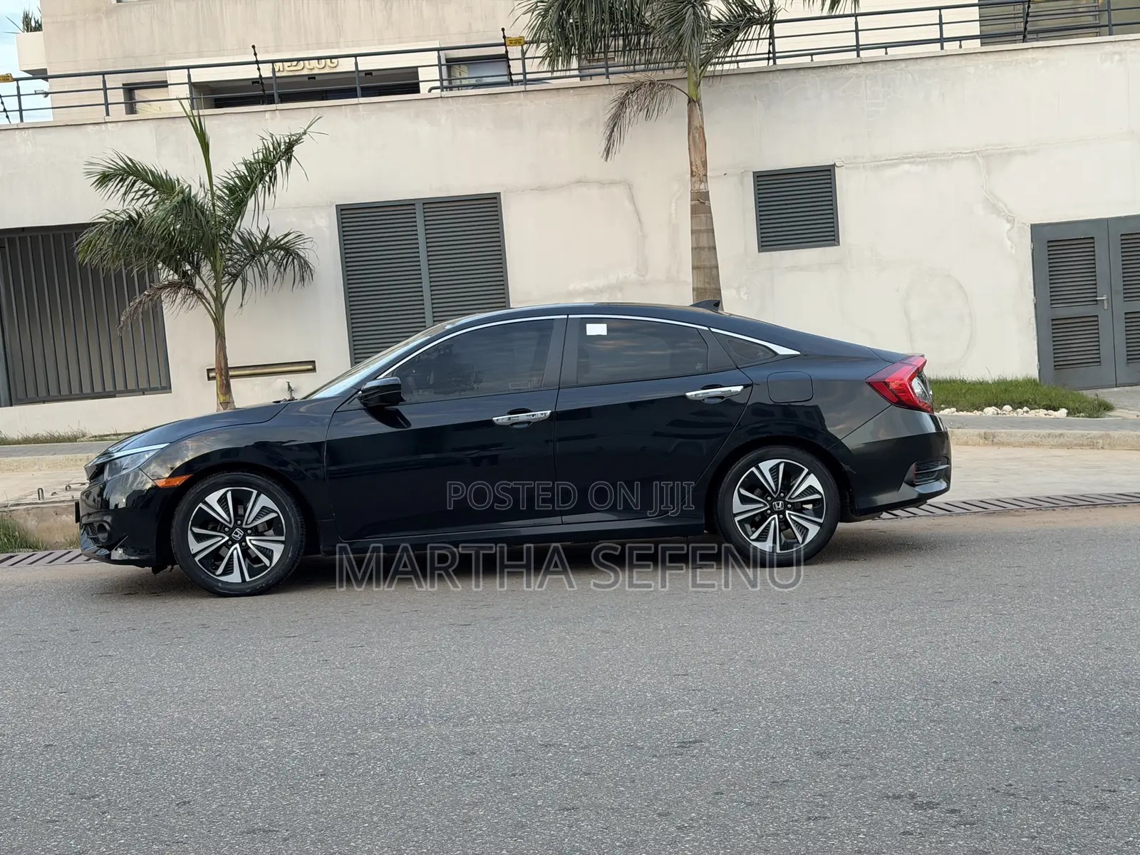 Honda Civic EX-L Sedan 2018 Black
