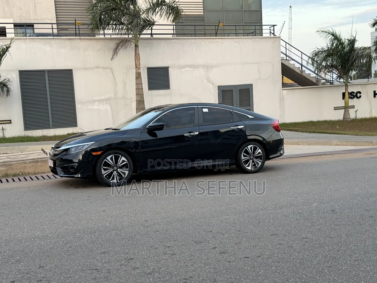 Honda Civic EX-L Sedan 2018 Black