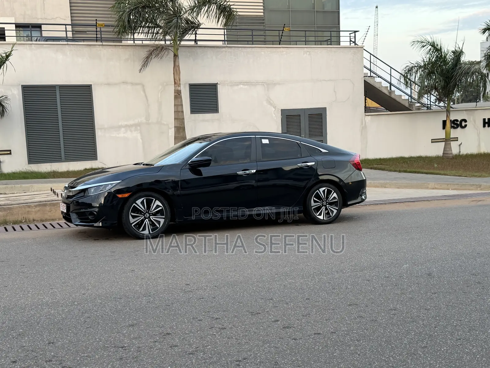 Honda Civic EX-L Sedan 2018 Black