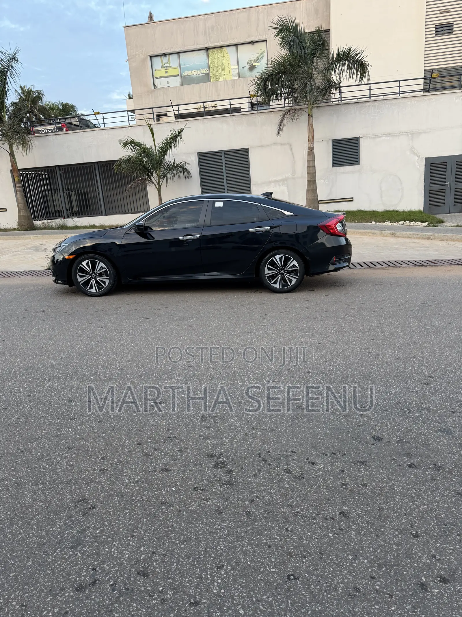 Honda Civic EX-L Sedan 2018 Black