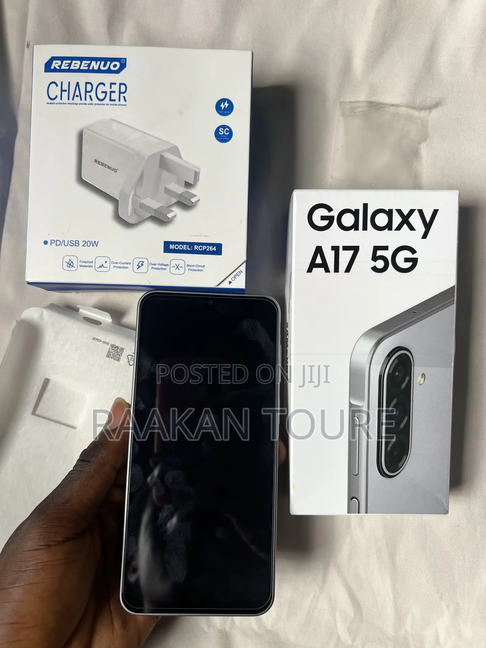 New Samsung Galaxy A17 5G 128 GB Gray