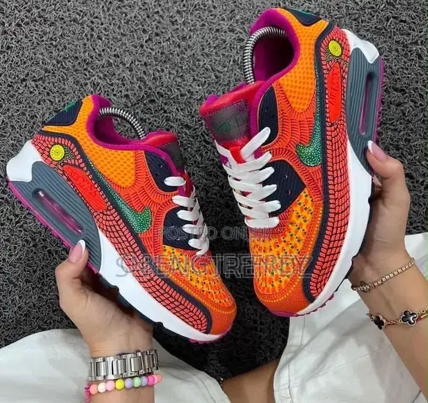 Original Airmax 90 Orange Dia De Los Meurtos