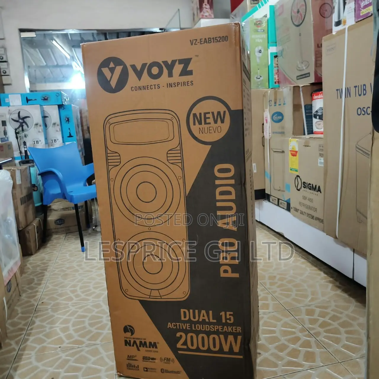 Deal of the Moment on Our Terrific 2000W Voyz Bluetooth Speaker