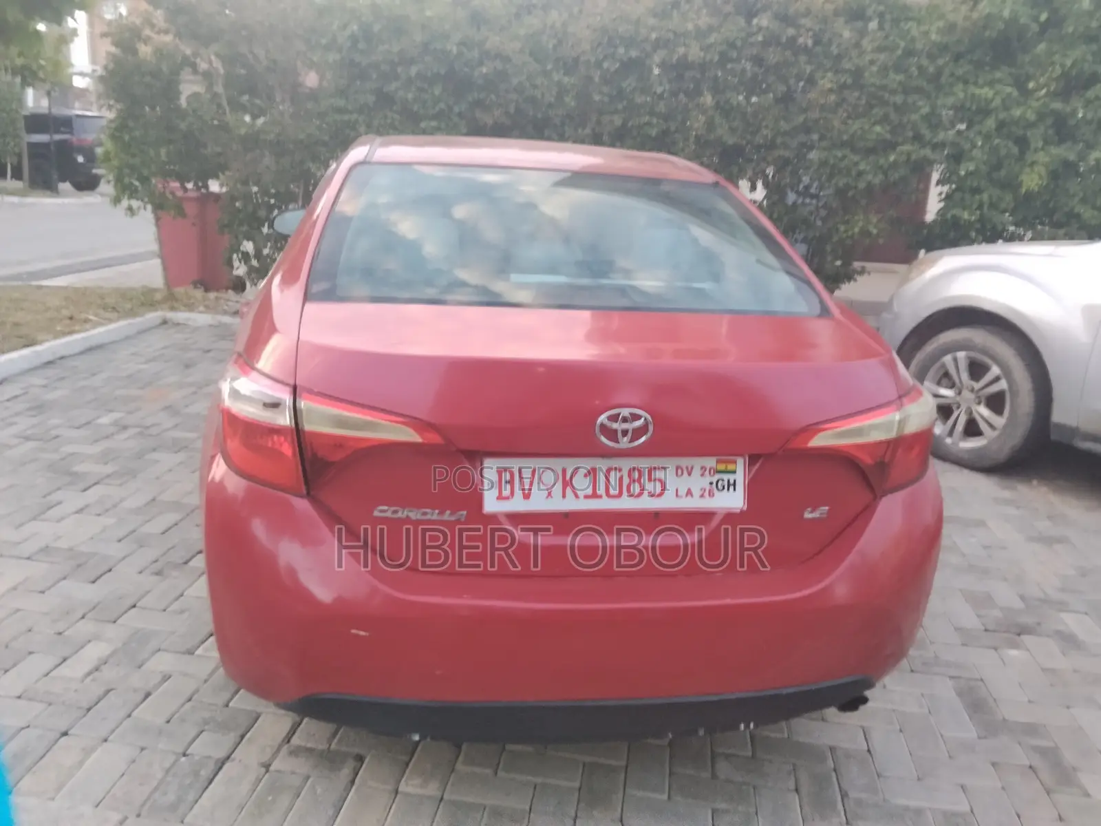 Toyota Corolla 2015 Red