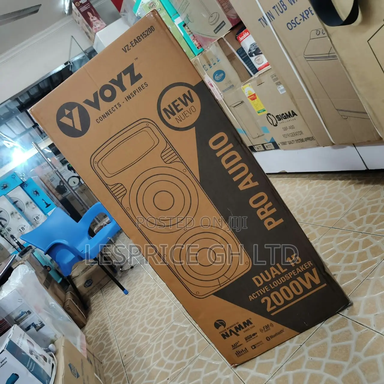 Monster Performance 2000W Voyz Bluetooth Speakers