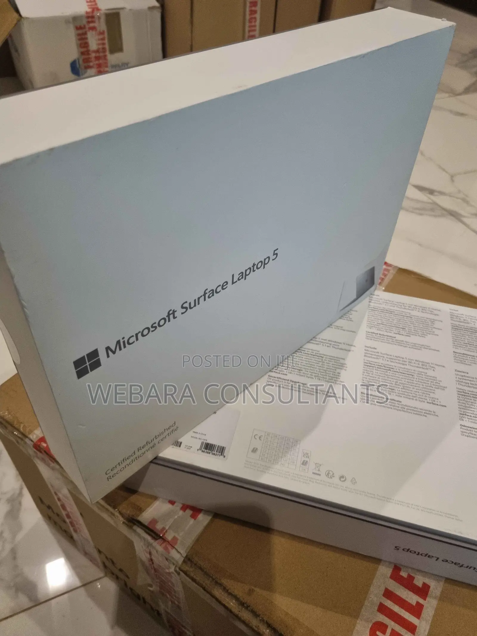 Laptop Microsoft Surface Laptop 5 8GB Intel Core i7 SSD 256GB