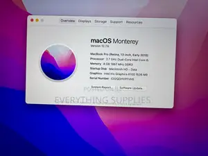 Laptop Apple MacBook Pro 2015 8GB Intel Core i5 SSD 256GB