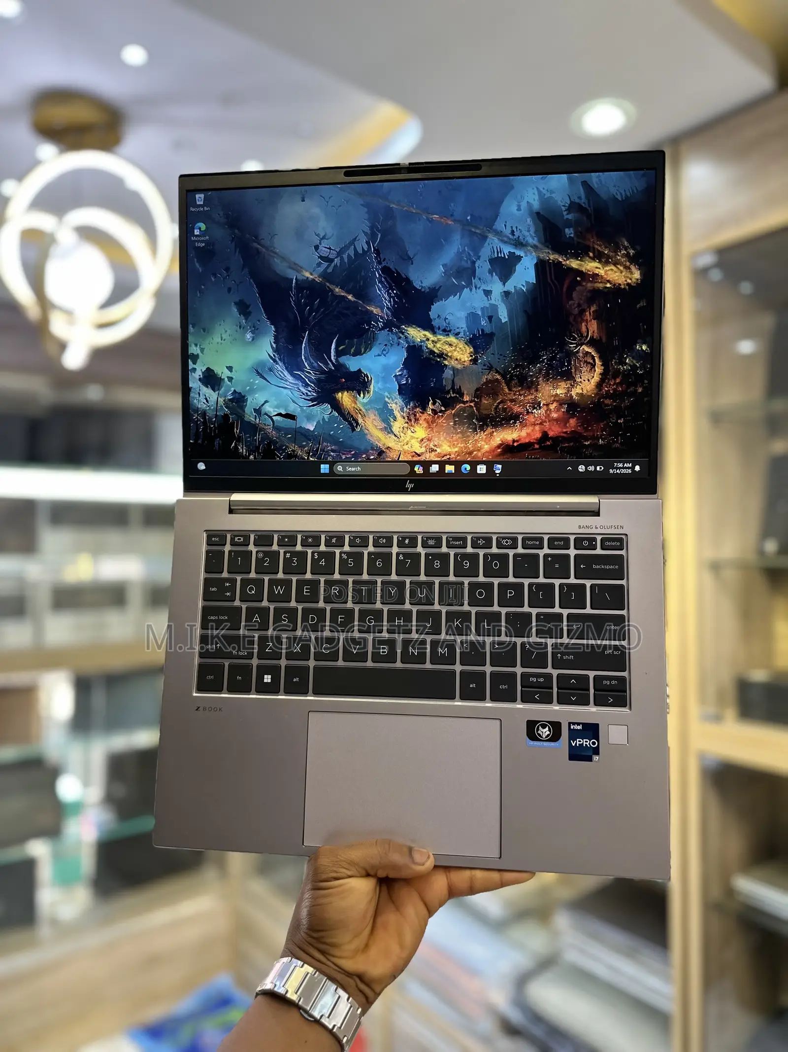 Laptop HP ZBook Firefly G9 32GB Intel Core i7 SSD 512GB